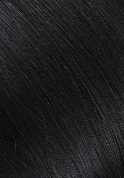 Jet Black Shine — Crystal Hair Extensions